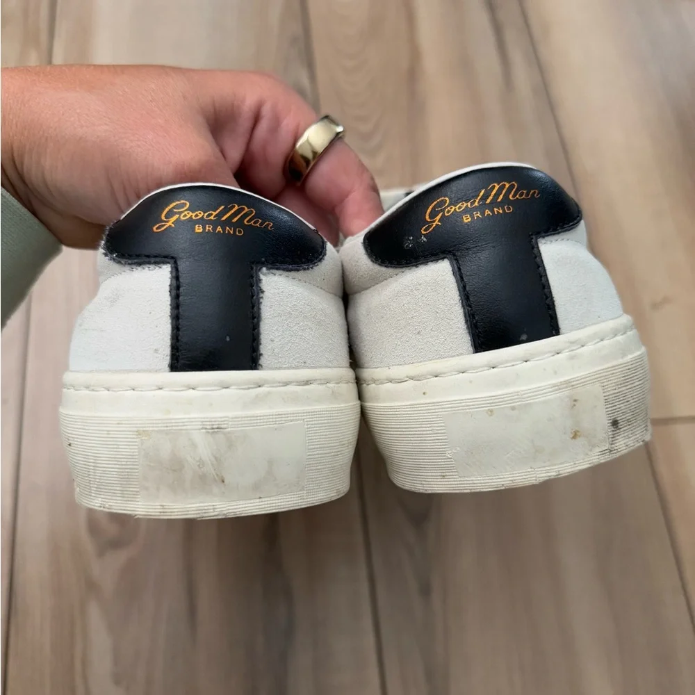Good Man Brand Italy Gray Suede Fashion Sneakers